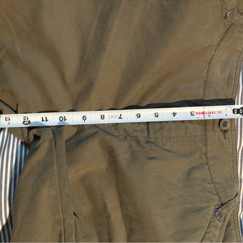 REI Olive Straight Leg Pants